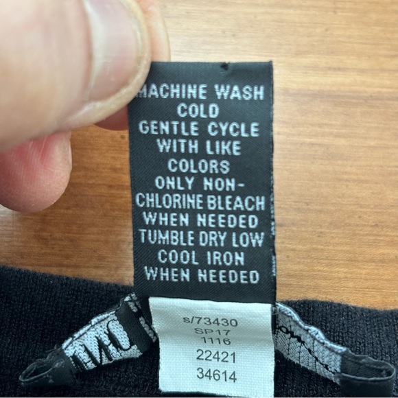 INC International Concepts Black Daisy/ Rose Embroidered Knit Dress, Size Small - Picture 11 of 14